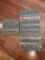 Two Wooden Signs (Batman and Wonder Women)