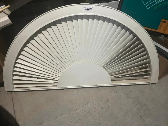 Sunburst Window Blind 50" w x 25" h