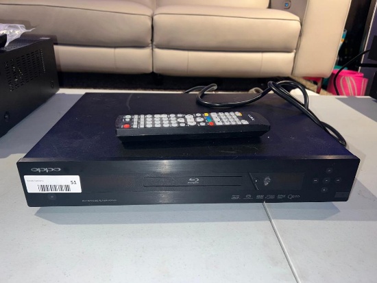 Oppo Blue Ray Disc Player, BDP-93