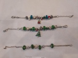 Lot of Holiday Bracelets (approx. 7