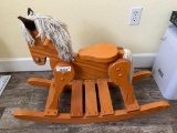 Wooden Rocking Horse (handmade). Local Pick Up ONLY for this Item.
