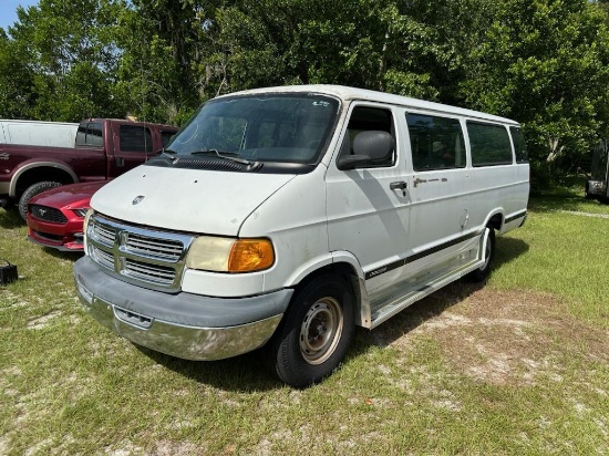 2001 Dodge Ram Wagon Van, VIN # 2B5WB35Y91K502874