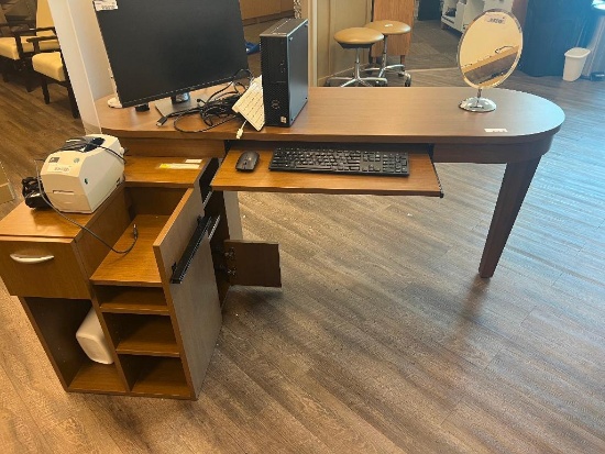 Desk with return (desk only)