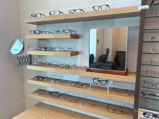 Inventory of Glasses on Display