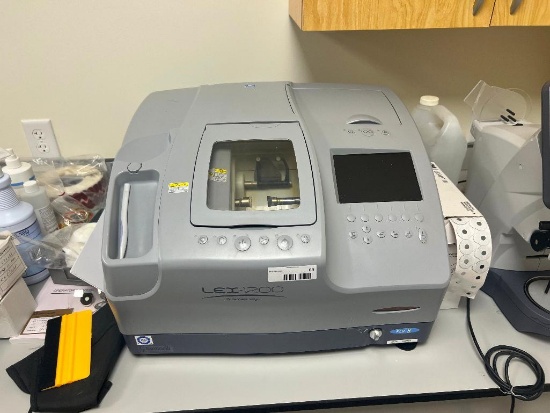 Nidek Santenelli LEX-1200 patternless edger w/ ICE1 mini blocker