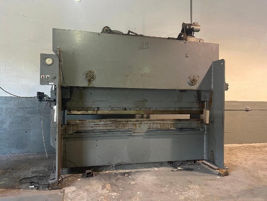 HTC Hydraulic Press Brake, Approx. 120-Ton Capacity, 120" Bed, Foot Pedal