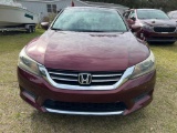 2014 Honda Accord Passenger Car, VIN # 1HGCR2F34EA169375
