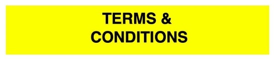 TERMS and CONDITIONS- PLEASE READ!