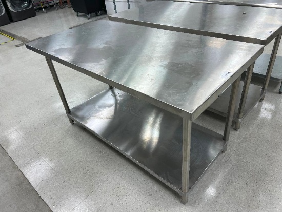 Stainless Steel Table (60" x 30" x 34")