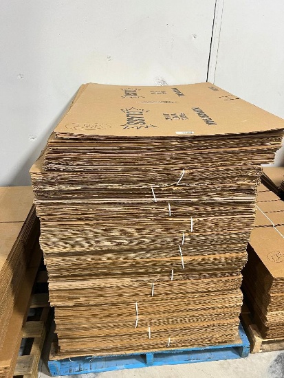 Pallet of Mirror Pak Cardboard (60" x 40" )