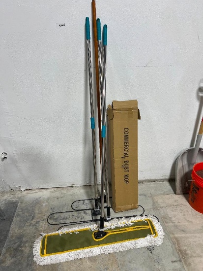 Lot of Dust Mops