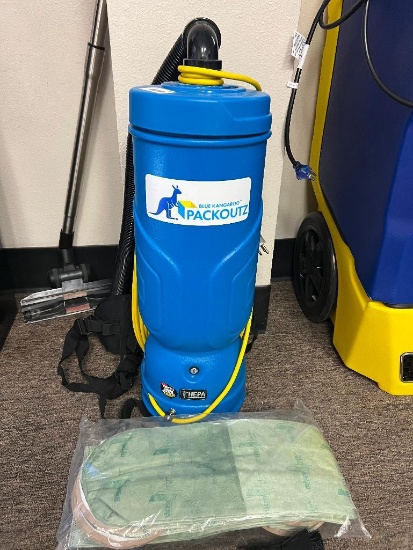 Backpack Vacuum Unit with extra bags