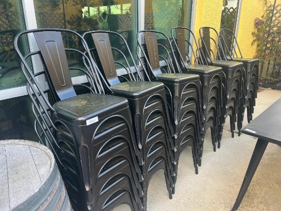 36 Metal Chairs ( Times the Money )