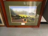 Framed Golf Picture