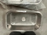 Stainless Steel Ranch Style Sink with small dings