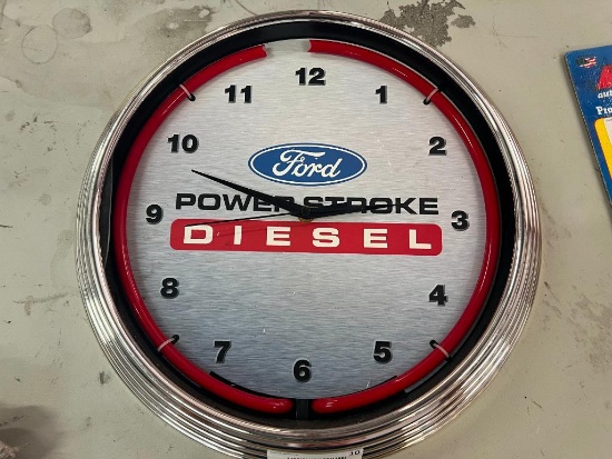 Ford Power Stroke Diesel Clock