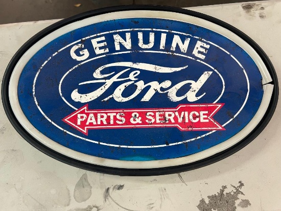 Ford Parts and Service Sign