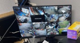 Monitor Security System with Approx. 15 Cameras