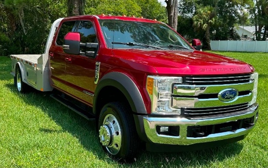 2017 Ford F-450 Pickup Truck, VIN # 1FD0W4GT4HEC84135