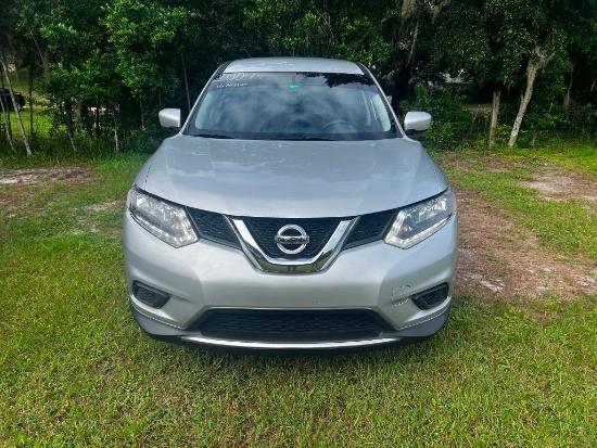 2016 Nissan Rogue Multipurpose Vehicle (MPV), VIN # JN8AT2MT7GW002755
