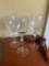 3 Lenox wine glasses