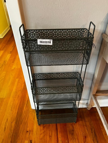 Metal storage stand