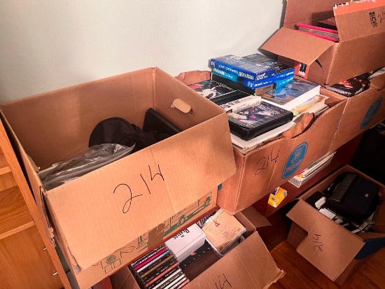 Misc lot of CD's discs, cassettes,
