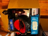 Misc lot of various exercise and medical suppllies