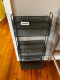 Metal storage stand