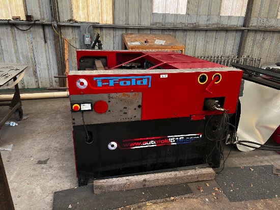 Autofold 516, automated duct machine, roll feeder/coil line, and accessories