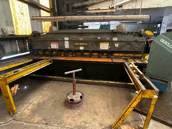 Cincinnati 1812 Shear 12' - not sure it is working