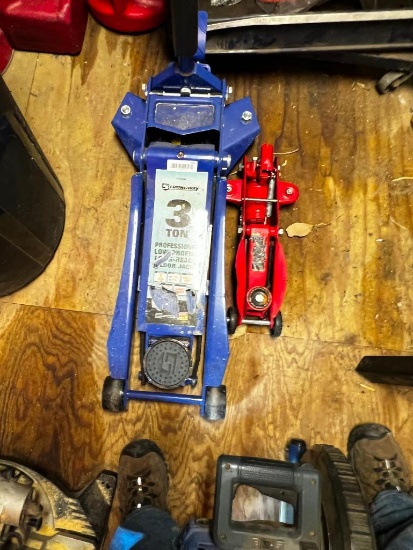 Strongway 3 Ton Floor Jack and two additional Jack