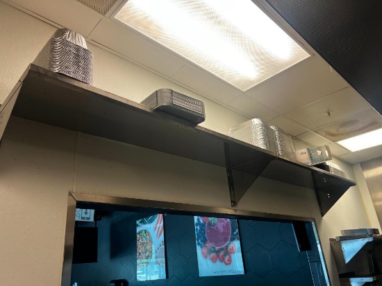 ss shelf & contents
