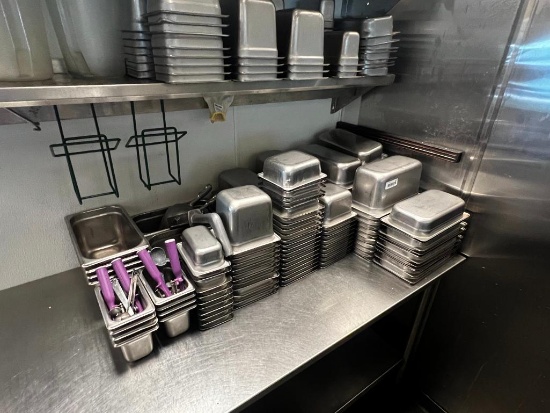 ss food storage bins-on shelf also