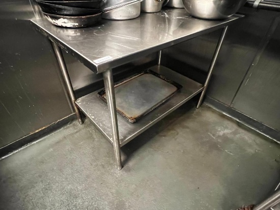 ss prep table