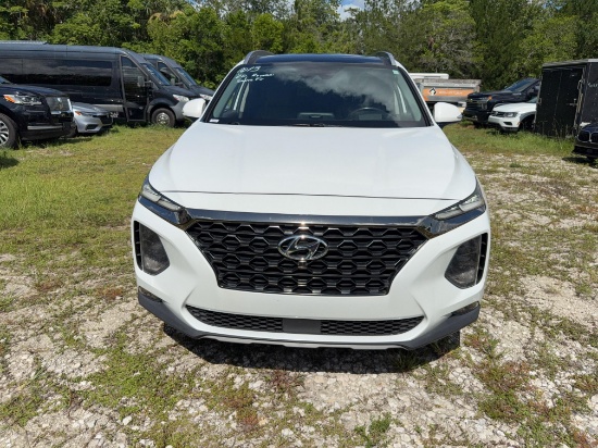 2020 Hyundai Santa Fe Multipurpose Vehicle (MPV), VIN # 5NMS53AD4LH305647