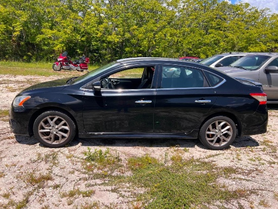 2015 Nissan Sentra Passenger Car, VIN # 3N1AB7AP1FY366828