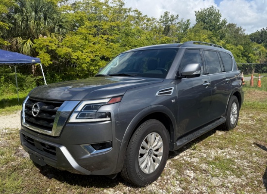 2022 Nissan Armada Multipurpose Vehicle (MPV), VIN # JN8AY2AD7N9678360