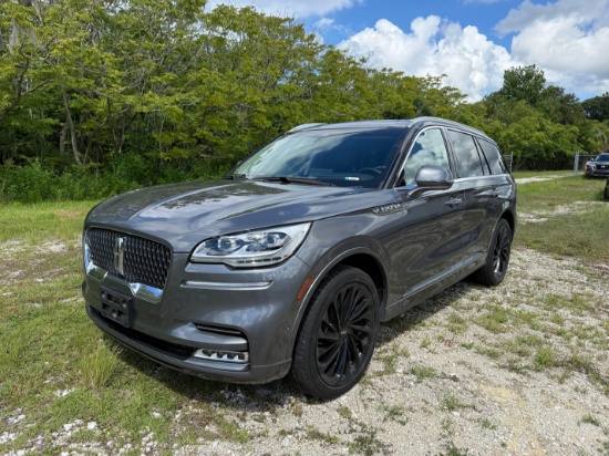 2021 Lincoln Aviator Multipurpose Vehicle (MPV), VIN # 5LM5J7XC1MGL12765