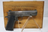 US Army Ithaca 1911 A1 Match Pistol, 45 Acp.