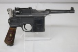 Mauser 1896 Broomhandle Pistol, 9mm