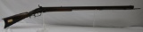 Black Powder Rifle Marked C. Keller Evansville, IN, 36