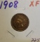 1908 Indian Cent XF