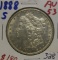 1888-S Morgan Dollar AU 53