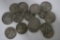 16 Silver US Walking Liberty Half Dollar Coins