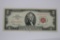 1963 $2 United  States Note Red Seal
