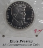 1993 Elvis Presley $5 Marshall Islands