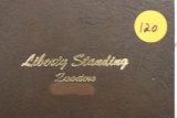1916-1930 Liberty Standing Quarters in Dansco Album