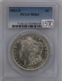 1883-O, PCGS, MS63, Morgan Silver Dollar