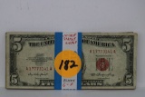 20 $5 United States Notes Good - Fine